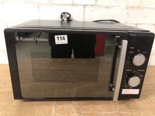 RUSSELL HOBBS COMPACT SOLO MICROWAVE MODEL NO: RHM2060B