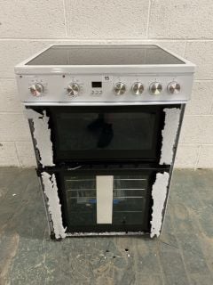 HISENSE 60CM ELECTRIC CERAMIC COOKER MODEL NO: HDE3211BWUK