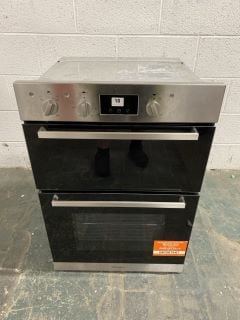 INDESIT ELECTRIC BUILT-IN DOUBLE OVEN MODEL NO: IDD6340IX