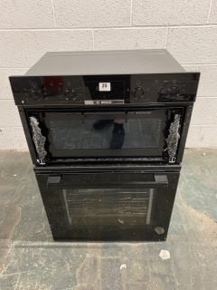 BOSCH SERIES 4 BUILT-IN DOUBLE OVEN MODEL NO: MBS533BB0B - RRP £749