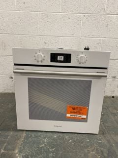 HOTPOINT WHITE BUILT-IN ELECTRIC OVEN MODEL NO: SA2 540 H WH