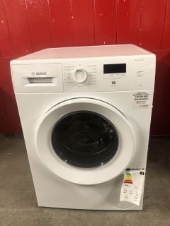 BOSCH SERIES 2 FREESTANDING WASHING MACHINE MODEL NO: WGE03408GB