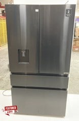 HISENSE AMERICAN STYLE FRENCH DOOR FRIDGE FREEZER WITH WATER DISPENSER MODEL RF749N4SWFE RRP £999