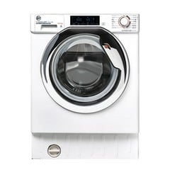 HOOVER 9+5KG INTEGRATED WASHER DRYER MODEL HBDOS695TAMCE RRP £499 (SMASHED FRONT)