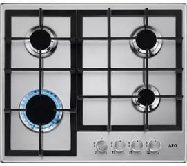 AEG GAS HOB MODEL HGB64200SM RRP £299