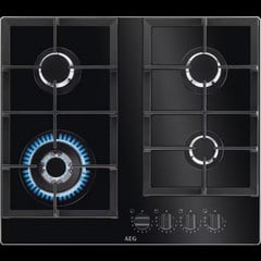 AEG GAS HOB MODEL HKB64420NB RRP £409