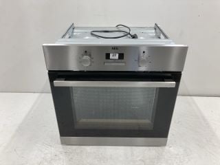 AEG 6000 SERIES BUILT-IN ELECTRIC SINGLE OVEN MODEL: BSX23101XM RRP £258