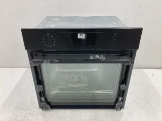 ZANUSSI SERIES 60 BUILT-IN ELECTRIC SINGLE OVEN MODEL: ZOPNX6KN RRP: £429 (SMASHED GLASS)