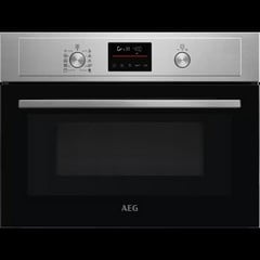 AEG BUILT-IN ELECTRIC MICROWAVE OVEN WITH GRILL MODEL: KMX525060M RRP: £458 (SEALED)