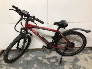 RED CARRERA VULCAN ELECTRIC PUSH BIKE (NO BATTERY) (MPSS030117524)