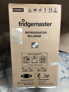 FRIDGEMASTER UNDERCOUNTER FRIDGE MODEL:MUL4892E