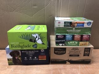 QTY OF PET FOOD INC FORTHGLADE DOGS DINNER