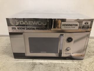 DAEWOO 20L 800W DIGITAL MICROWAVE