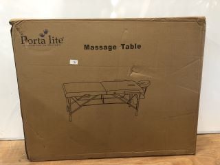 PORTA LITE MASSAGE TABLE