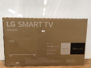 LG 43" SMART TV MODEL: 43LQ60