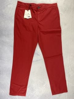 PAUL SMITH MEN'S MID FIT CLEAN CHINO. SIZE: 36, MADE FROM: 100% COTTON - WOVEN PFD/GMT DYE  135GM. RRP: £140