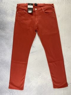 PAUL SMITH MEN'S TAPERED FIT JEAN. SIZE: 34, MADE FROM: 98% COTTON 2% ELASTANE - WOVEN PFD 13OZ. RRP: £120