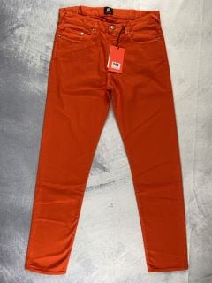 PAUL SMITH MEN'S TAPRED  FIT JEAN. SIZE: 30, MADE FROM: 100% COTTON - WOVEN PFD / GMT DYE  9OZ. RRP: £110