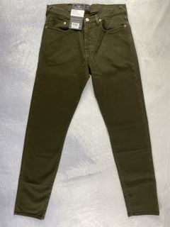 PAUL SMITH MEN'S TAPERED FIT JEAN. SIZE: 30, MADE FROM: 98% ORGANIC COTTON 2% ELASTANE. RRP: £140