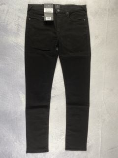 PAUL SMITH MEN'S SKINNY FIT JEAN. SIZE: 32, MADE FROM: 92 COTTON 5 POLYESTER 3 ELASTANE   WOVEN 10.5OZ BLACK DENIM. RRP: £125