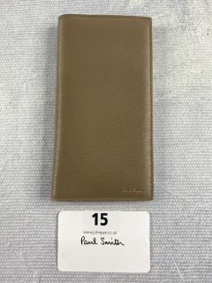 PAUL SMITH MEN'S WALLET CONTE STR GR. MADE FROM: 100 CALF LEATHER. RRP: £195