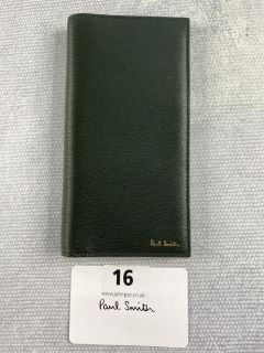 PAUL SMITH MEN'S WALLET CONTE STR GR. MADE FROM: 100 CALF LEATHER. RRP: £195