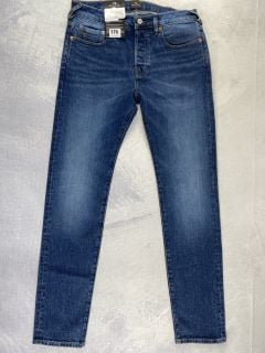 PAUL SMITH MEN'S SLIM STANDARD FIT JEAN. SIZE: 30, MADE FROM: 99% ORGANIC COTTON 1% ELASTANE. RRP: £135