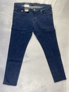 PAUL SMITH MEN'S TAPERED  FIT JEAN. SIZE: 36, MADE FROM: 86% COTTON 8% POLYESTER 2% ELASTANE 4% OTHER FIBRES. RRP: £125