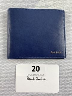 PAUL SMITH MEN'S WALLET BILLFOLD VIT. MADE FROM: 100 CALF LEATHER. RRP: £150