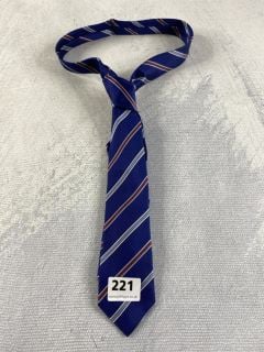 PAUL SMITH MEN'S TIE NARROW 6CM STRIPE. MADE FROM: 100 SILK. RRP: £100