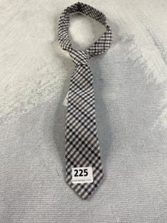 PAUL SMITH MEN'S TIE 6CM NARROW SML CHECK. MADE FROM: 100% SILK. RRP: £100