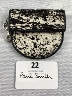 PAUL SMITH WOMEN'S PURSE CLIP POUCH. MADE FROM: 100 COW LEATHER. RRP: £175