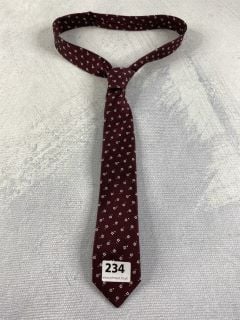 PAUL SMITH MEN'S TIE 6CM. MADE FROM: 100 SILK. RRP: £90