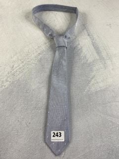 PAUL SMITH MEN'S TIE 6CM NARROW SPOT. MADE FROM: 66% SILK 34% LINEN. RRP: £100