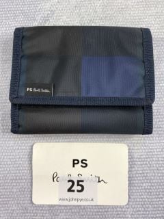 PAUL SMITH MEN'S WALLET BFOLD CHK NY. MADE FROM: 100% NYLON. RRP: £70