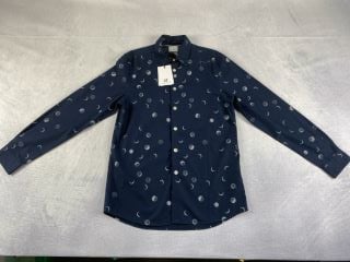 PAUL SMITH MEN'S LS REGULAR FIT SHIRT. SIZE: S, MADE FROM: 100% ORGANIC COTTON. RRP: £135