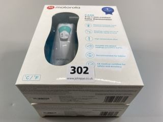 2 X MOTOROLA 3-IN-1 NON-CONTACT BABY THERMOMETER (SEALED)