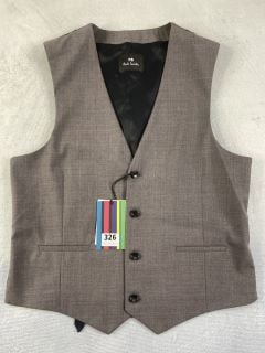 PAUL SMITH GENT'S WAISTCOAT. SIZE: 40, MADE FROM: 100 WOOL WOVEN. RRP: Â£135