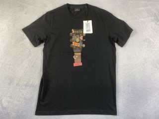 PAUL SMITH MEN'S REG FIT SS TSHIRT HEADSTOCK. SIZE: S, MADE FROM: 100% ORGANIC COTTON. RRP: Â£65