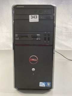 DELL VOSTRO 256GB PC IN BLACK: MODEL NO D11M (UNIT ONLY). INTEL PENTIUM CPU G630 @ 2.70 GHZ, 4GB RAM,   [JPTN41931]