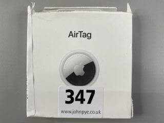 APPLE AIRTAG TRACKING DEVICE IN WHITE: MODEL NO A2187 (WITH BOX)  [JPTN42010]