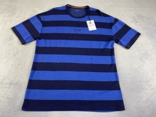 PAUL SMITH MEN'S TSHIRT RELAXED. SIZE: M, MADE FROM: 50 COTTON 50 MODAL. RRP: £85