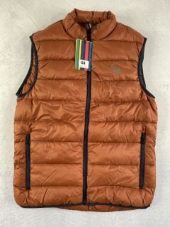 PAUL SMITH MEN'S QULITED GILET. SIZE: XS, MADE FROM: 100% NYLON. RRP: £175