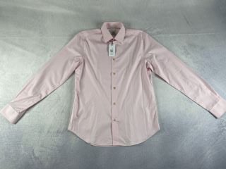 PAUL SMITH GENT'S S/C SLIM SHIRT. SIZE: 16, MADE FROM: 100 COTTON. RRP: £160