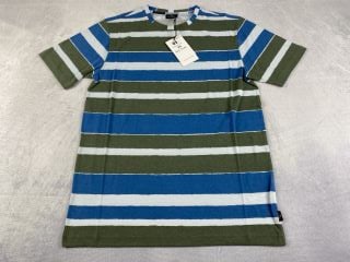 PAUL SMITH MEN'S REG FIT SS T SHIRT. SIZE: S, MADE FROM: 100 COTTON. RRP: £70