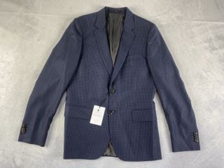 PAUL SMITH GENT'S TAILORED FIT 2 BTN JACKET. SIZE: 38/48, MADE FROM: 100 WOOL. RRP: £685