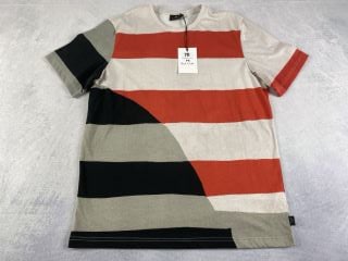 PAUL SMITH MEN'S SS TSHIRT SOUVENIR. SIZE: M, MADE FROM: 100% COTTON. RRP: £80