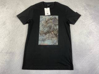 PAUL SMITH MEN'S SLIM FIT T-SHIRT GRAFFITI. SIZE: S, MADE FROM: 100% ORGANIC COTTON. RRP: £65