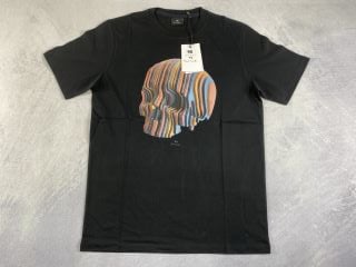 PAUL SMITH MEN'S REG FIT T-SHIRT MULTI SKULL. SIZE: S, MADE FROM: 100% ORGANIC COTTON. RRP: £65