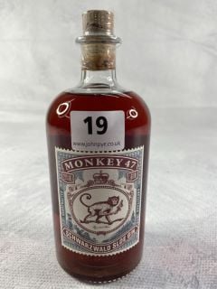 MONKEY 47 SCHWARZWALD SLOE GIN 500ML 29% VOL RRP £39.00 18+ ID MAY BE REQUIRED UPON COLLECTION, E.G. A VALID PASSPORT